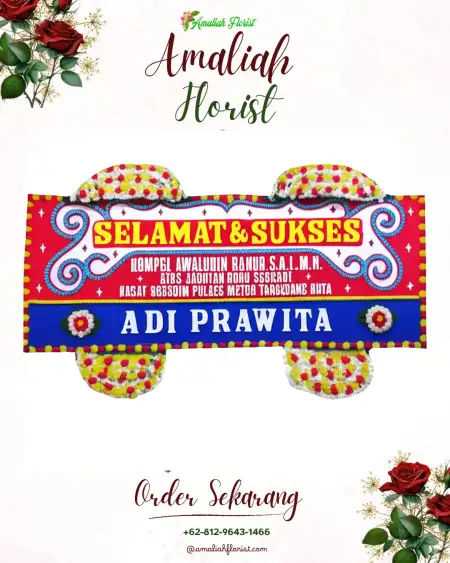 Papan Bunga Ucapan Selamat Durensari